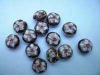 Cloisonne Flattened Round