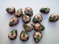 Cloisonne Flat Teardrop