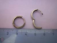 Earring Nickel Antiqued