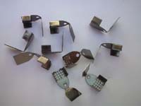 Leather Crimp Black Nickel