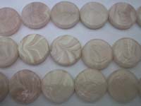 Fancy Flat Round 25mm x 7mm