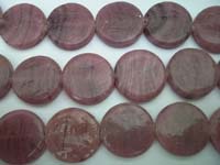 Fancy Flat Round 25mm x 7mm