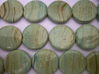 Fancy Flat Round 25mm x 7mm