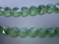 Chinese Crystal Heart 14mm