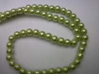 Glass Pearls 6mm Shiny