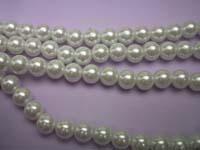 Glass Pearls 8mm Shiny