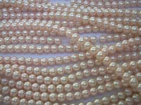 Glass Pearls 6mm Shiny