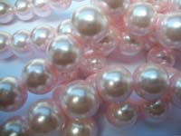 Glass Pearls 18mm Shiny